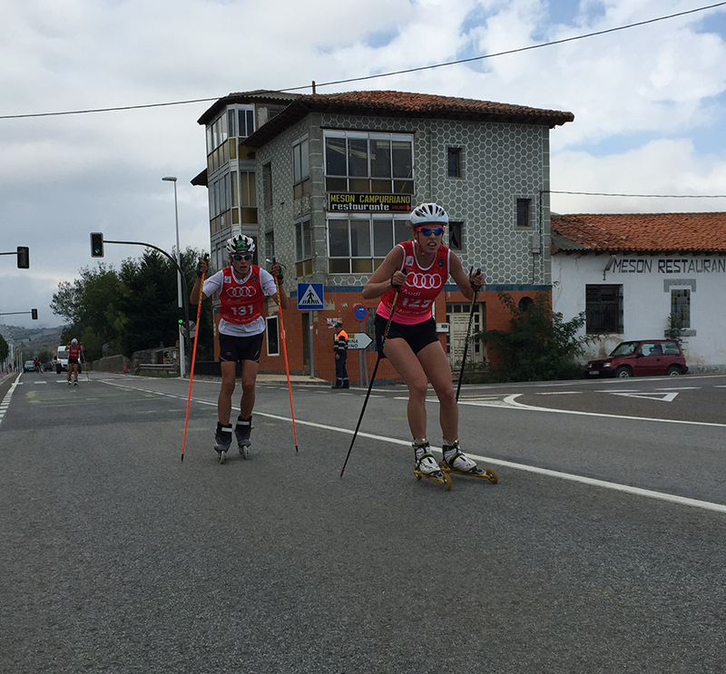 Navarra consigue 6 medallas en los Campeonatos de España de Rollerski